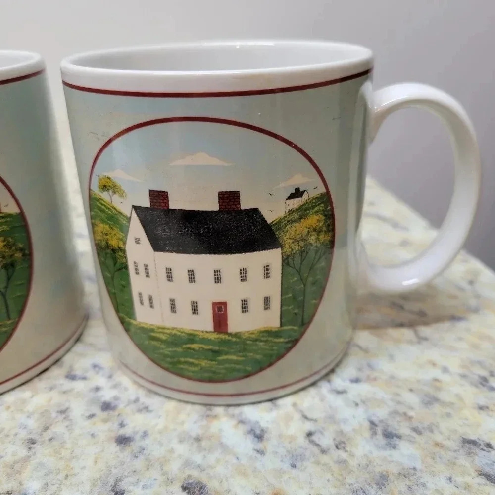 2 Sakura Brandon House Country Life Decorative Coffee Mugs-Warren Kimble - Picture 7 of 11